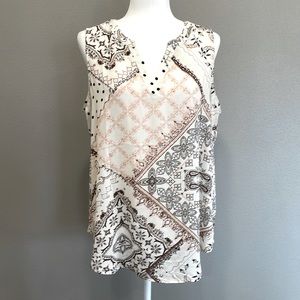 Maurices Sleeveless Blouse Sz XL